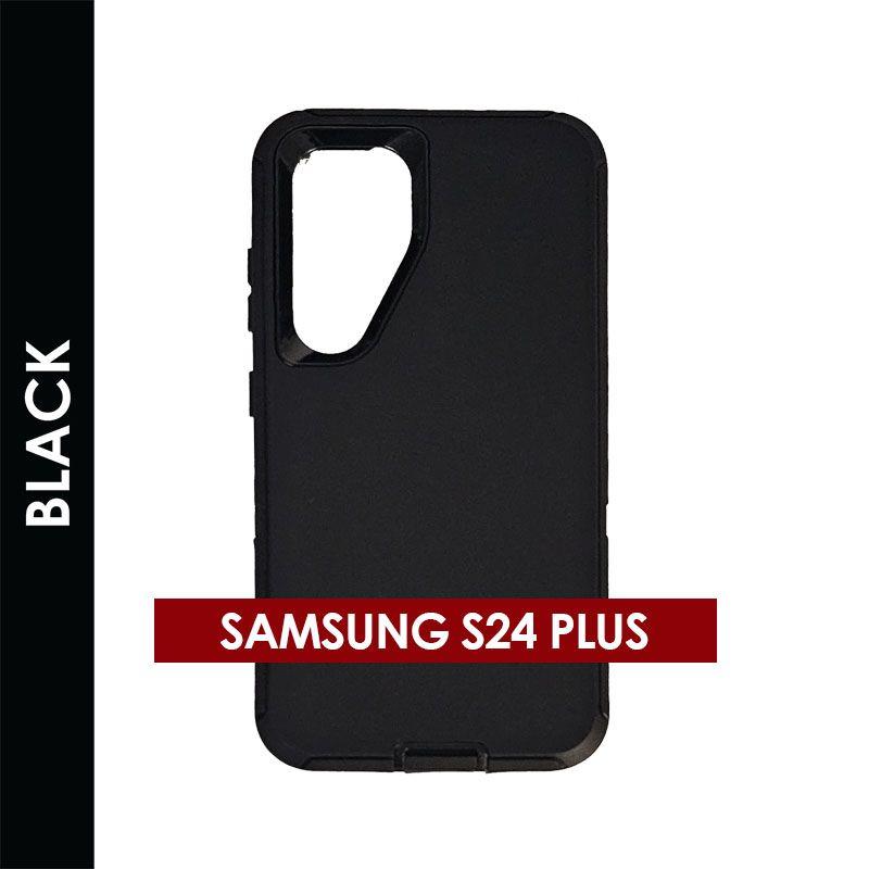 Defender Case For Samsung Galaxy S24 Plus (Black)