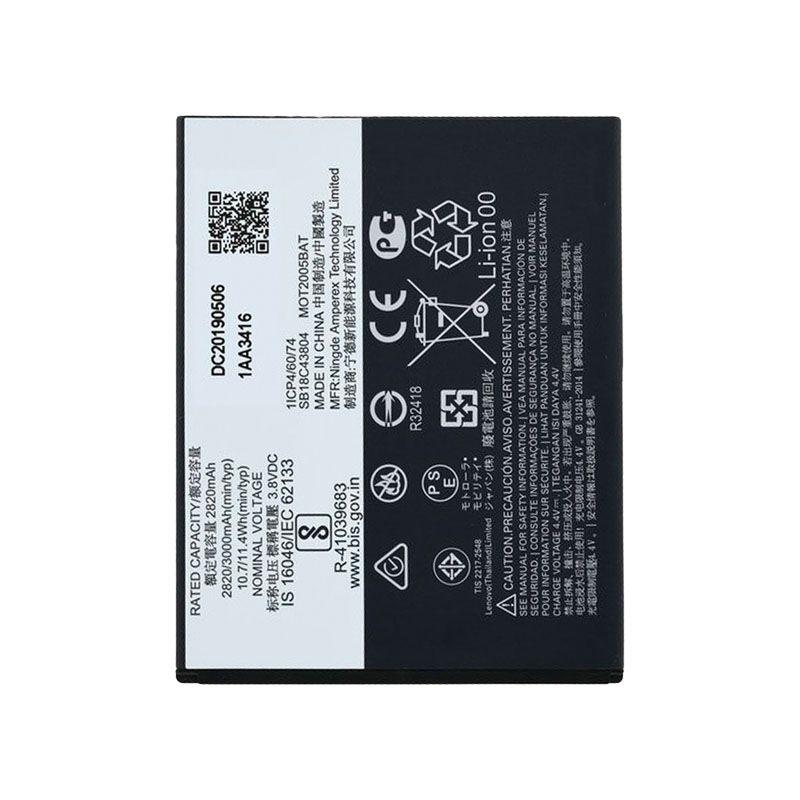 REPLACEMENT BATTERY COMPATIBLE FOR MOTOROLA E6 (XT2005 / 2019)