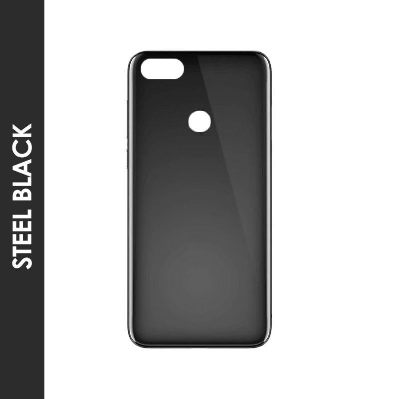 BACKDOOR FOR MOTOROLA E6 PLAY (XT2029) (STEEL BLACK)