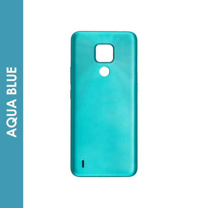 BACKDOOR COMPATIBLE FOR MOTO E7 (XT2095) (AQUA BLUE)