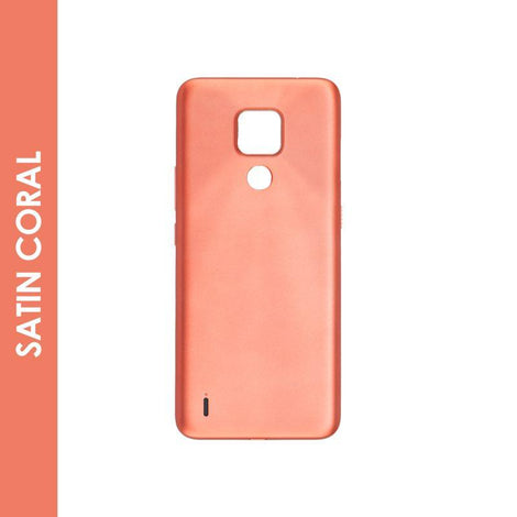 BACKDOOR COMPATIBLE FOR MOTO E7 (XT2095) (SATIN CORAL)