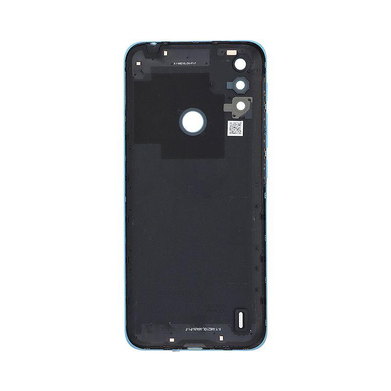 BACKDOOR COMPATIBLE FOR MOTO E7I POWER (XT2097/2021) TAHITI BLUE