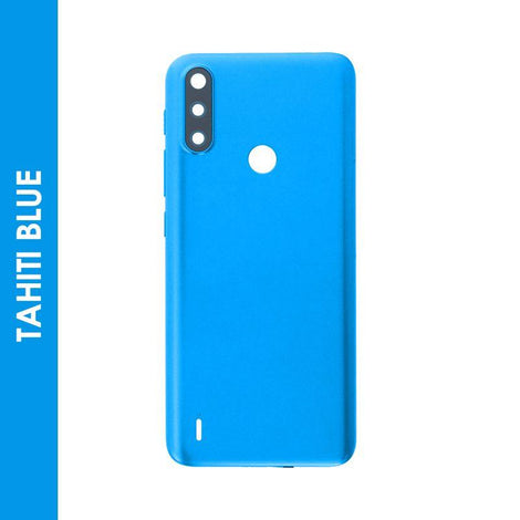 BACKDOOR COMPATIBLE FOR MOTO E7I POWER (XT2097/2021) TAHITI BLUE