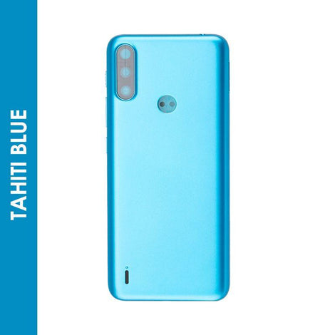 BACK COVER COMPATIBLE FOR MOTO E7 POWER (XT2097-6) (TAHITI BLUE)