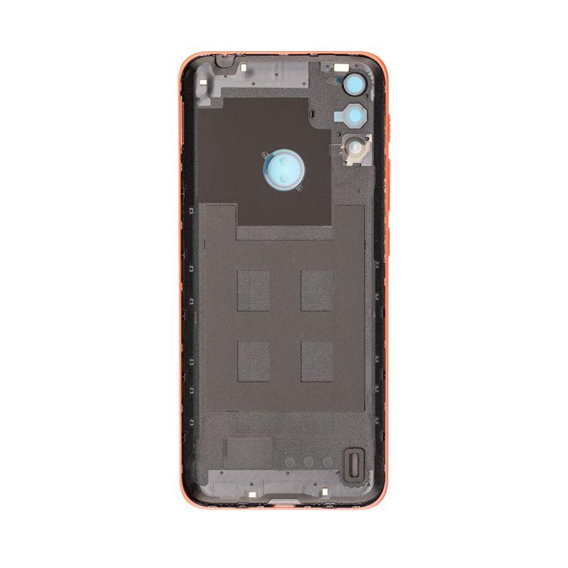 BACK COVER COMPATIBLE FOR MOTO E7 POWER (XT2097-6) (CORAL RED)