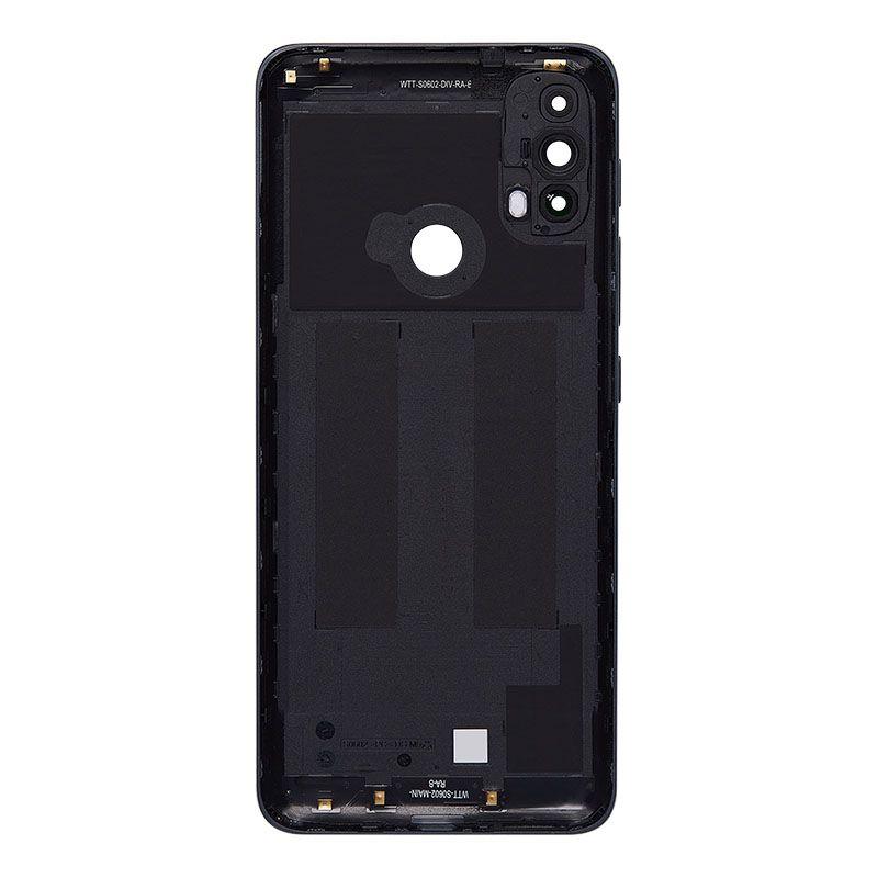 BACKDOOR COMPATIBLE FOR MOTOROLA E30 (XT2158-6 / 2021) (BLACK)