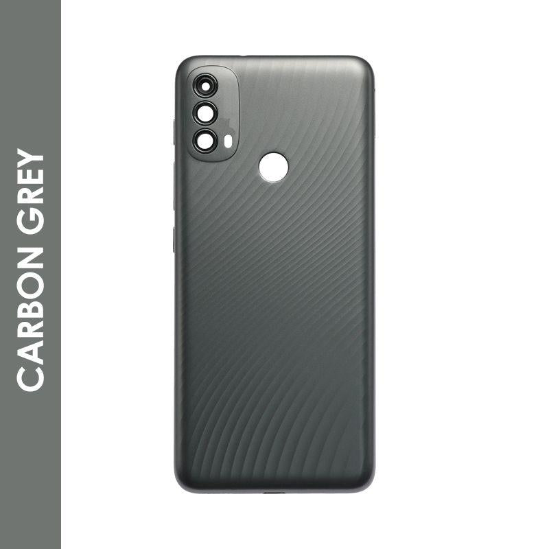 BACK COVER COMPATIBLE FOR MOTOROLA E40 (XT2159) (CARBON GRAY)