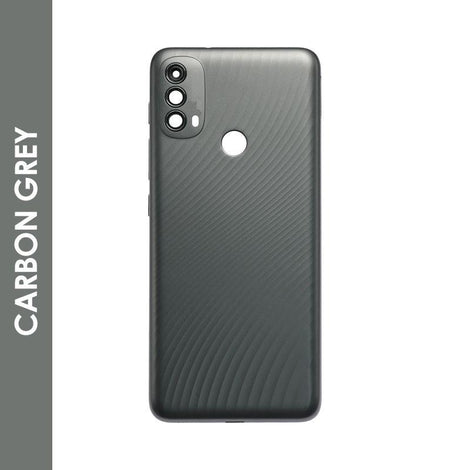 BACK COVER COMPATIBLE FOR MOTOROLA E40 (XT2159) (CARBON GRAY)