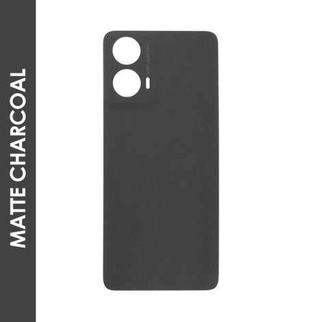 BACKDOOR COMPATIBLE FOR MOTOROLA G24 (XT2423/2024)MATTE CHARCOAL