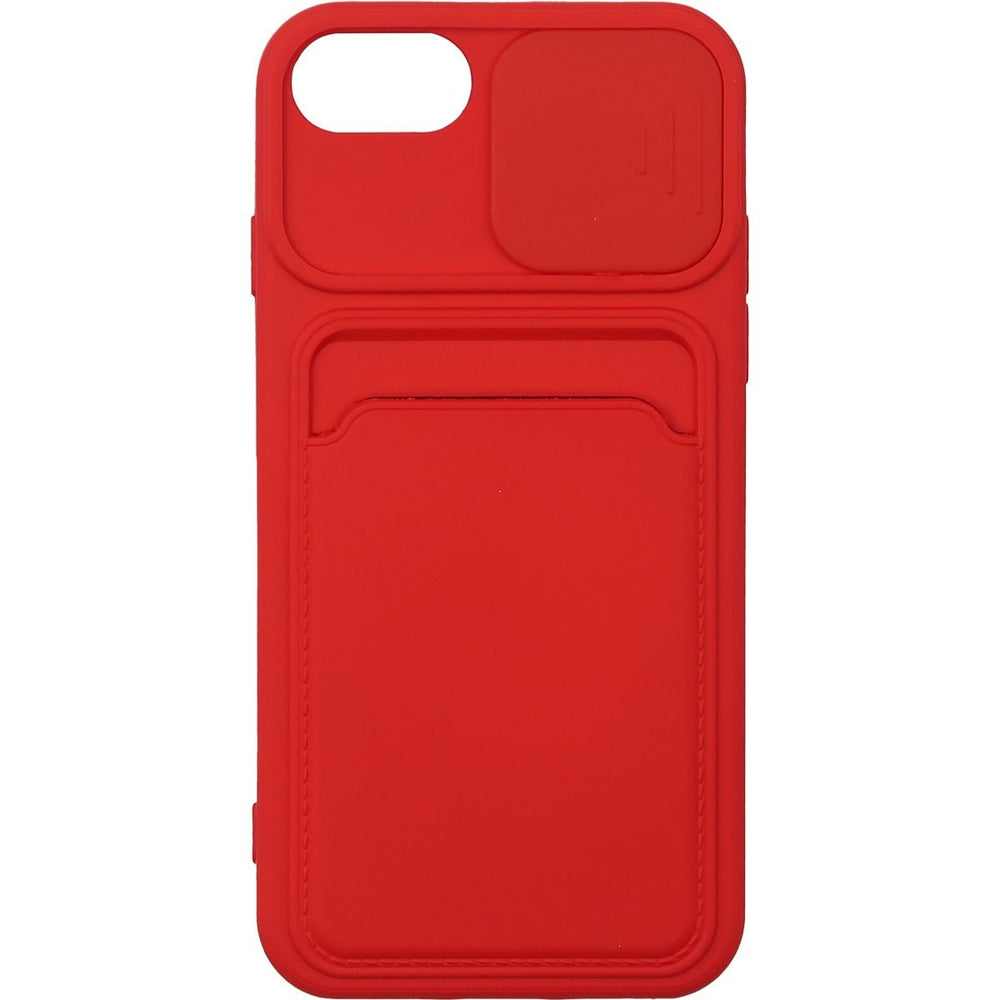 Brilliance LUX iPhone 7G/8G Push Window Card Case Red
