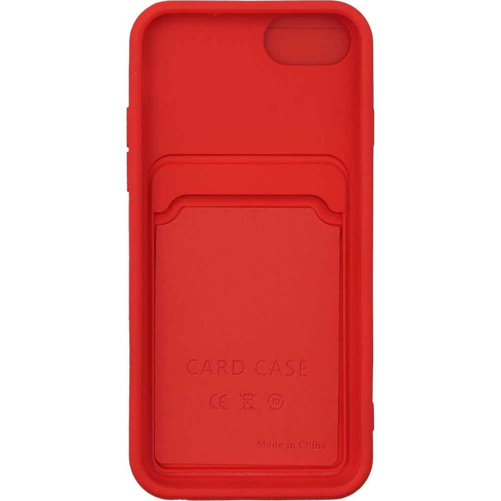 Brilliance LUX iPhone 7G/8G Push Window Card Case Red