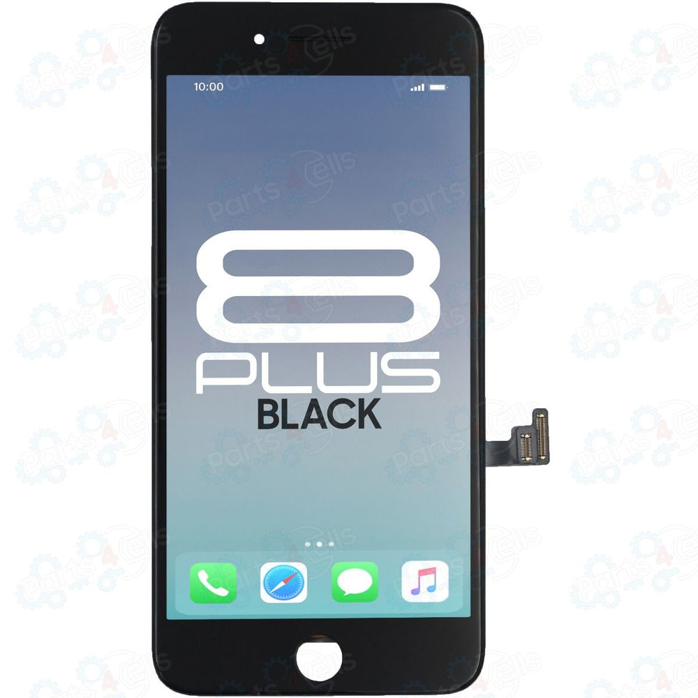 Brilliance Pro iPhone 8 Plus LCD With Touch And Back Plate Black