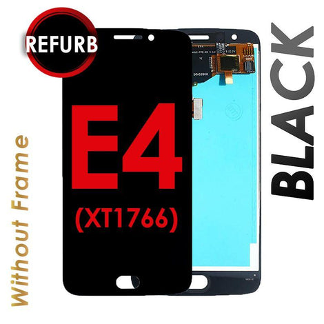 LCD ASSEMBLEY COMPATIBLE FOR MOTOROLA E4 (XT1766) (BLACK)