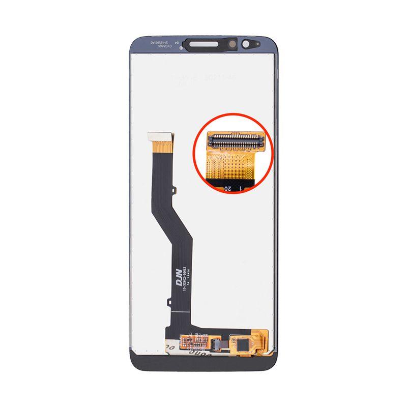 LCD ASSEMBLEY COMPATIBLE FOR MOTOROLA E6 (XT2005) (BLACK)