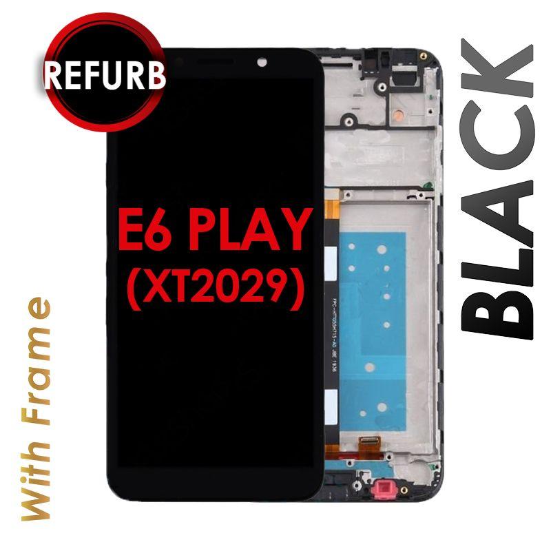 LCD ASSEMBLY WITH FRAME COMPATIBLE FOR MOTO E6 PLAY (XT2029)