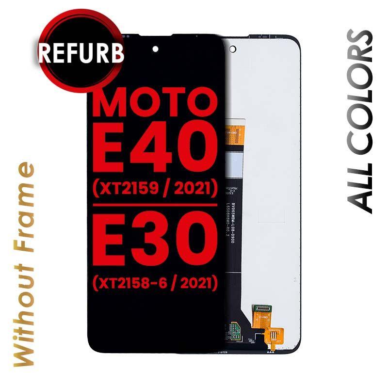 LCD ASSEMBLY NO FRAME FOR MOTO E40 (XT2159 / 2021) / E30 (X2158)