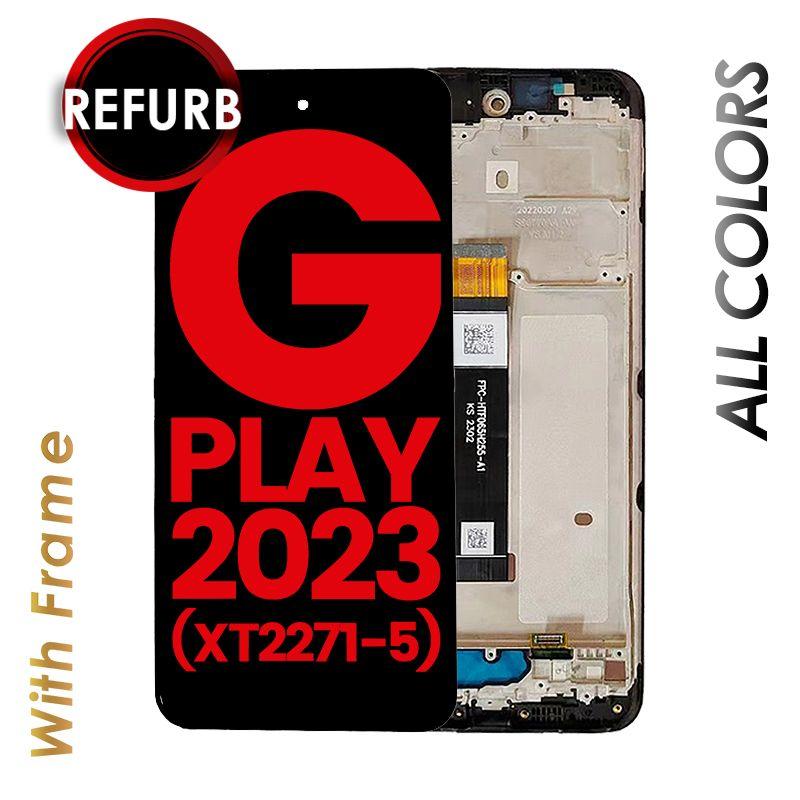 LCD ASSEMBLY WITH FRAME FOR MOTO G PLAY (XT2271-5 / 2023)