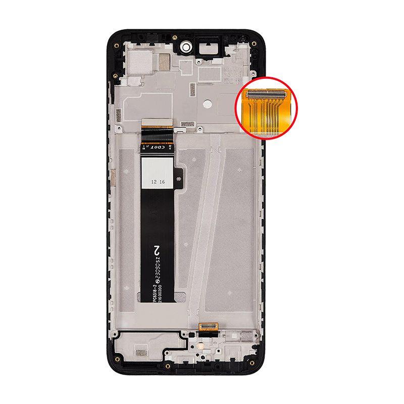 LCD ASSEMBLY WITH FRAME COMPATIBLE FOR MOTOROLA G 5G (XT2313)