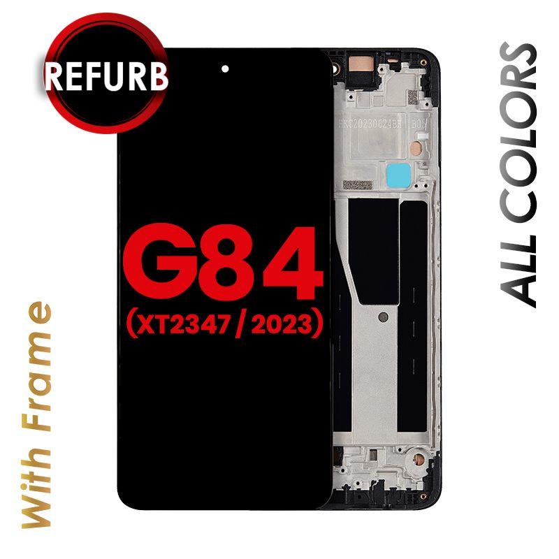 OLED ASSEMBLY WITH FRAME COMPATIBLE MOTO G84 (XT2347 / 2023)