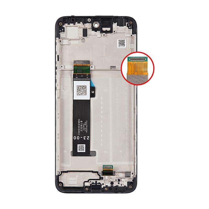 LCD ASSEMBLY WITH FRAME FOR MOTO G PLAY (XT2413-2 / 2024)