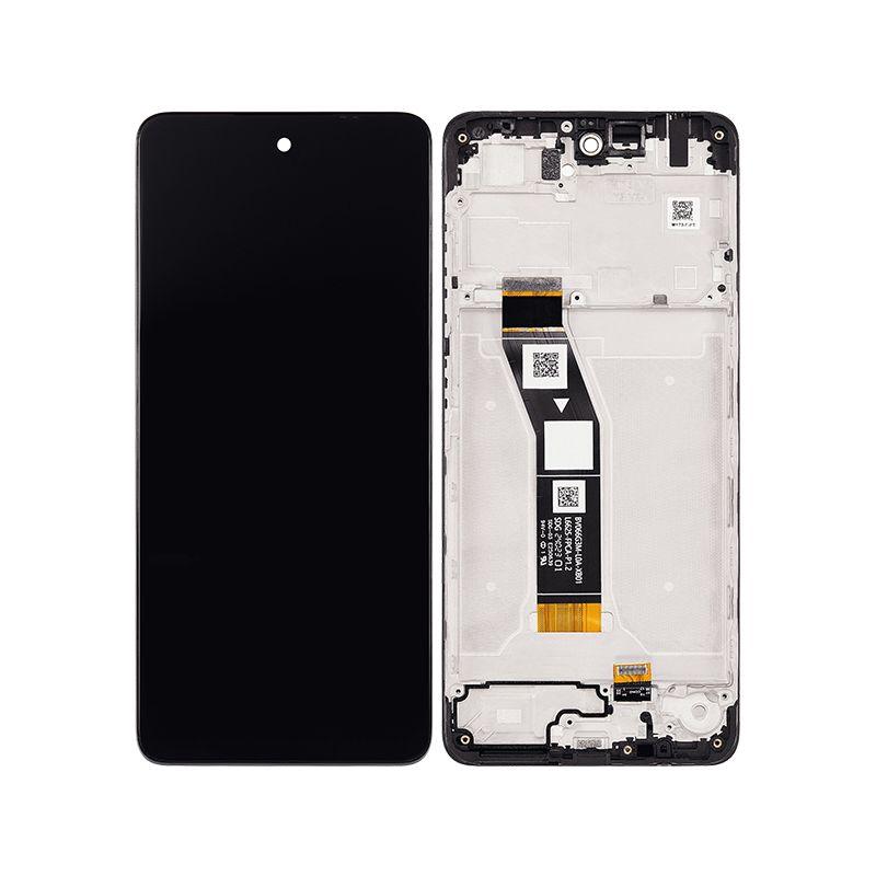 LCD ASSEMBLY WITH FRAME COMPATIBLE FOR MOTO G04 (XT2421 / 2024)