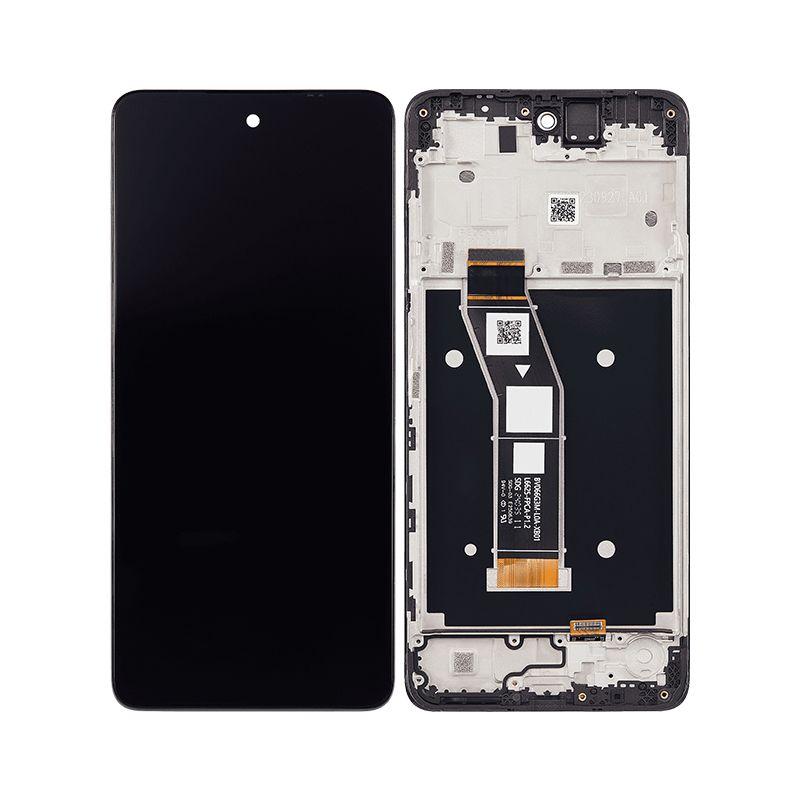 LCD ASSEMBLY WITH FRAME FOR MOTOROLA MOTO G24 (XT2423 / 2024)