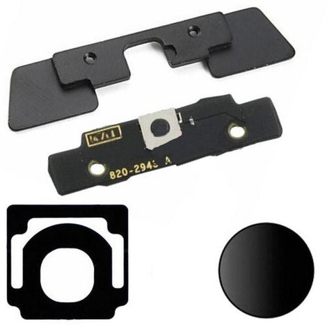 iPad 2 Home Button + Bracket Black