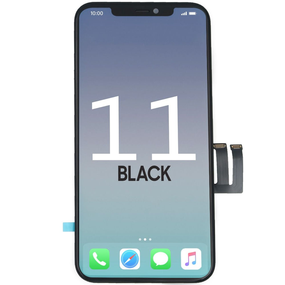 Brilliance Pro iPhone 11 LCD With Touch And Back Plate Black