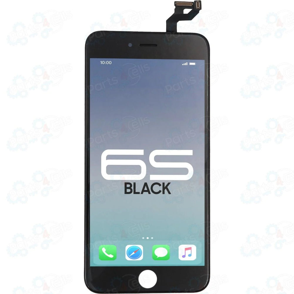 Brilliance iPhone 6S LCD With Touch And Back Plate Black