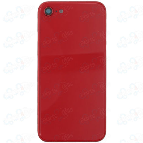 iPhone 8 Back Housing W/ Small Parts Red (NO WARRANTY) NO LOGO