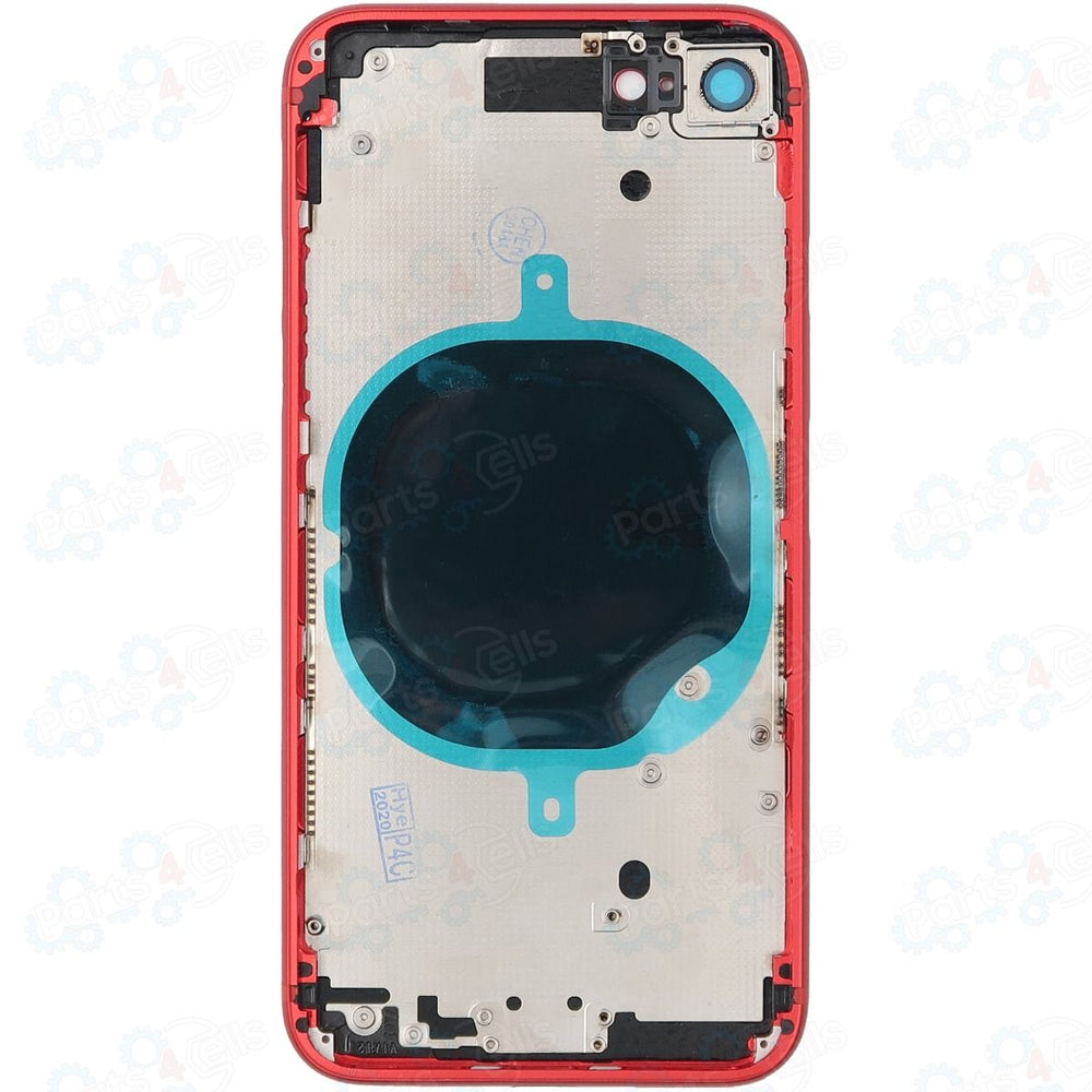 iPhone 8 Back Housing W/ Small Parts Red (NO WARRANTY) NO LOGO