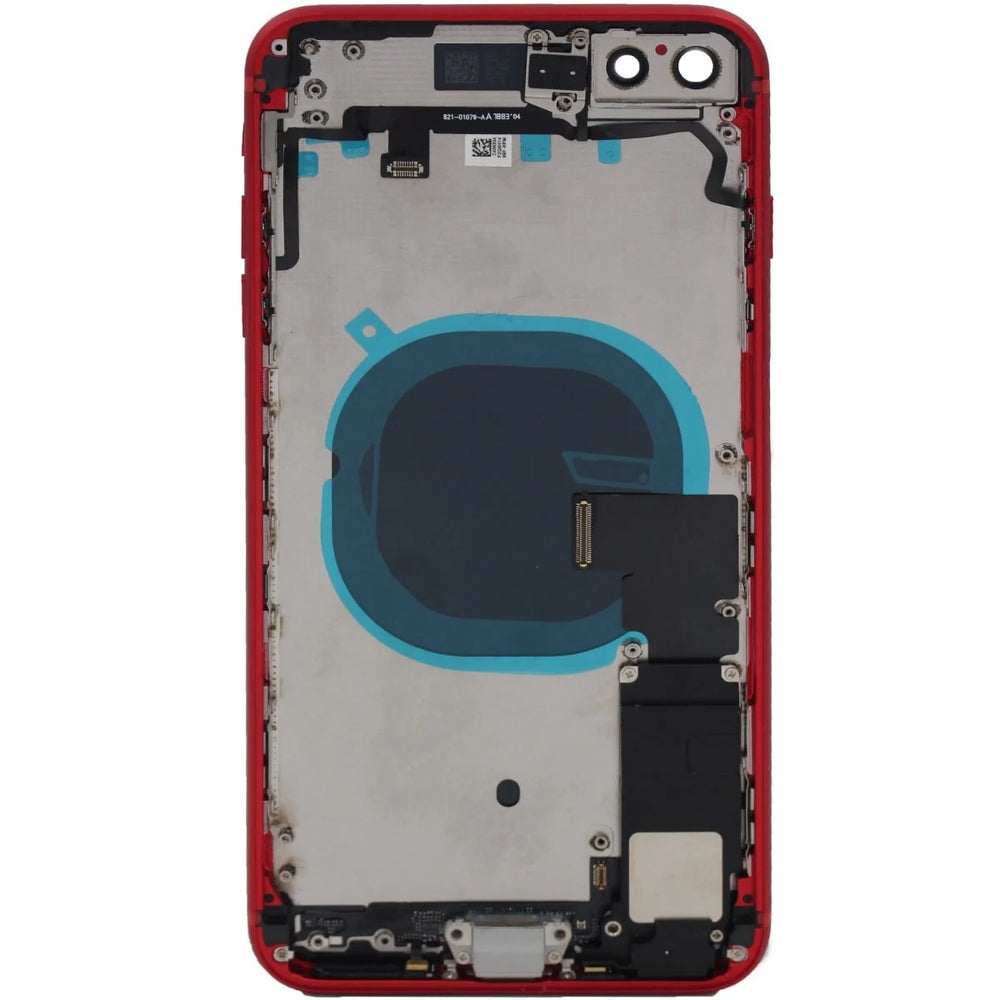 iPhone 8 Plus Back Housing W/ Small Parts Red (NO WARRANTY) NO LOGO