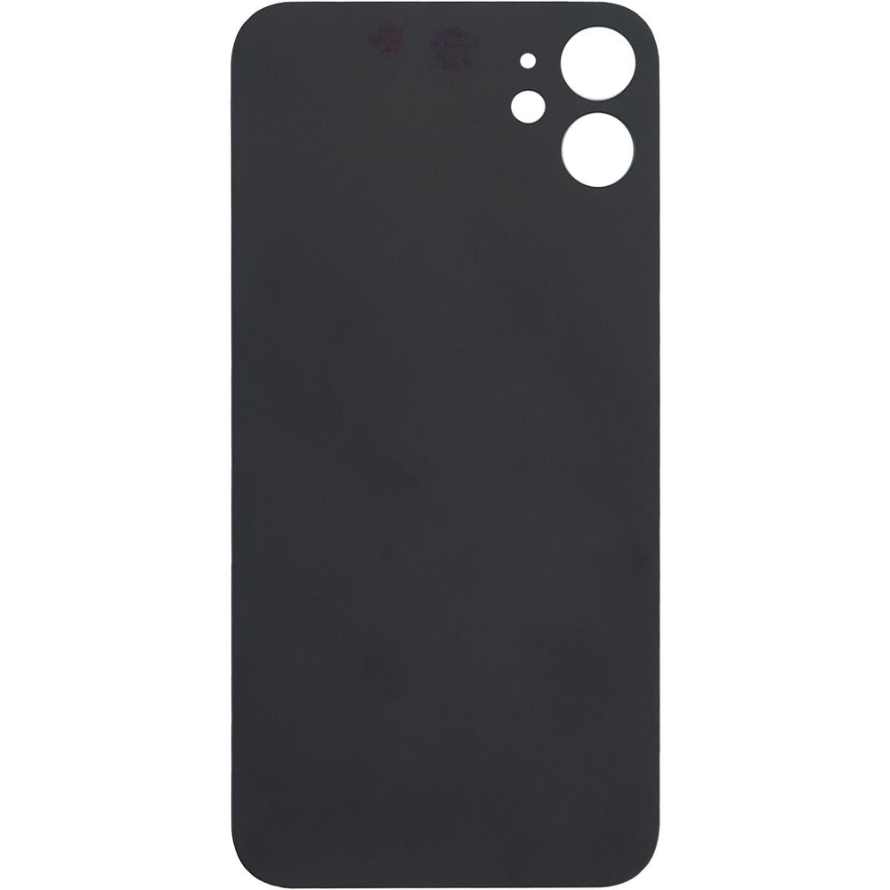 iPhone 11 Back Glass Door Without Camera Lens Black NO LOGO