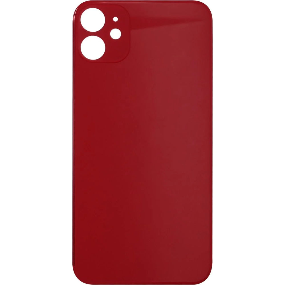iPhone 11 Back Glass Door Without Camera Lens Red NO LOGO