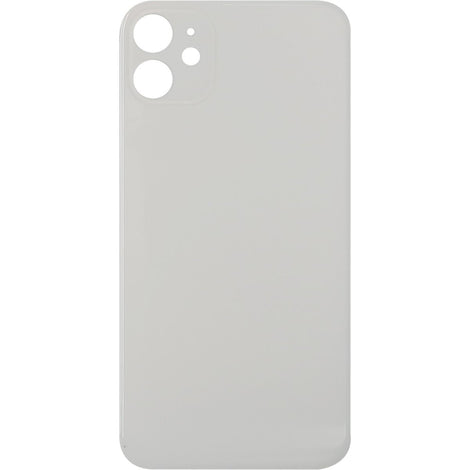 iPhone 11 Back Glass Door Without Camera Lens White NO LOGO