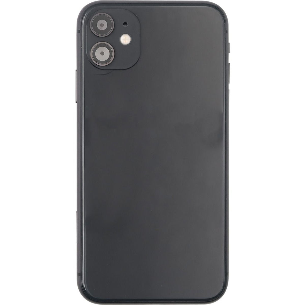 iPhone 11 Back Housing W/ Small Parts Black (OEM PULL)