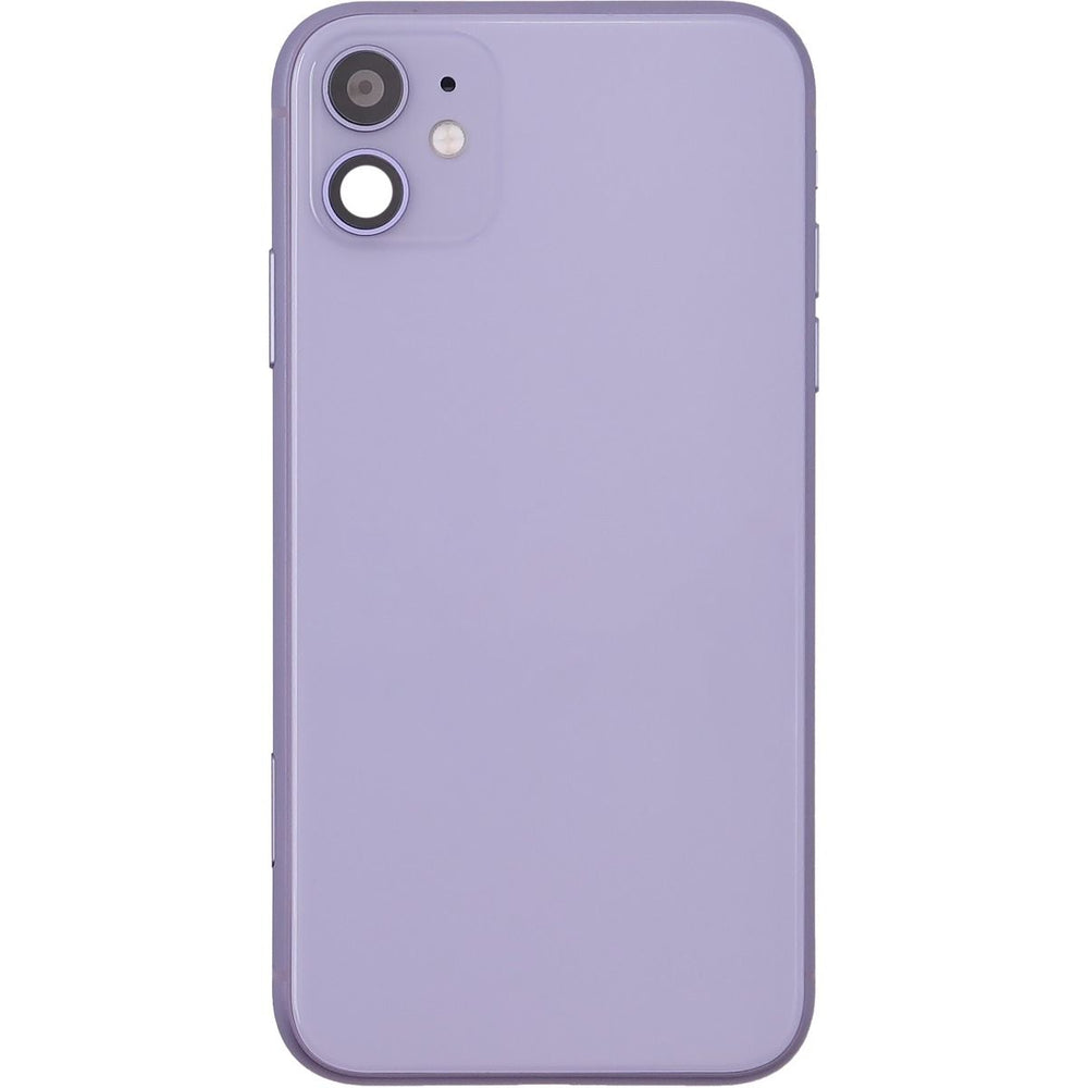 iPhone 11 Back Housing W/ Small Parts Purple (NO WARRANTY) NO LOGO