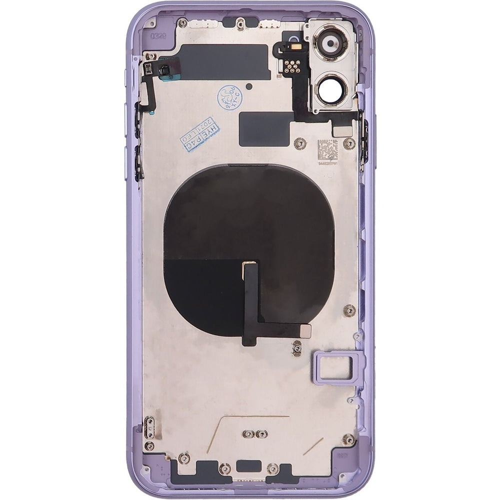 iPhone 11 Back Housing W/ Small Parts Purple (NO WARRANTY) NO LOGO
