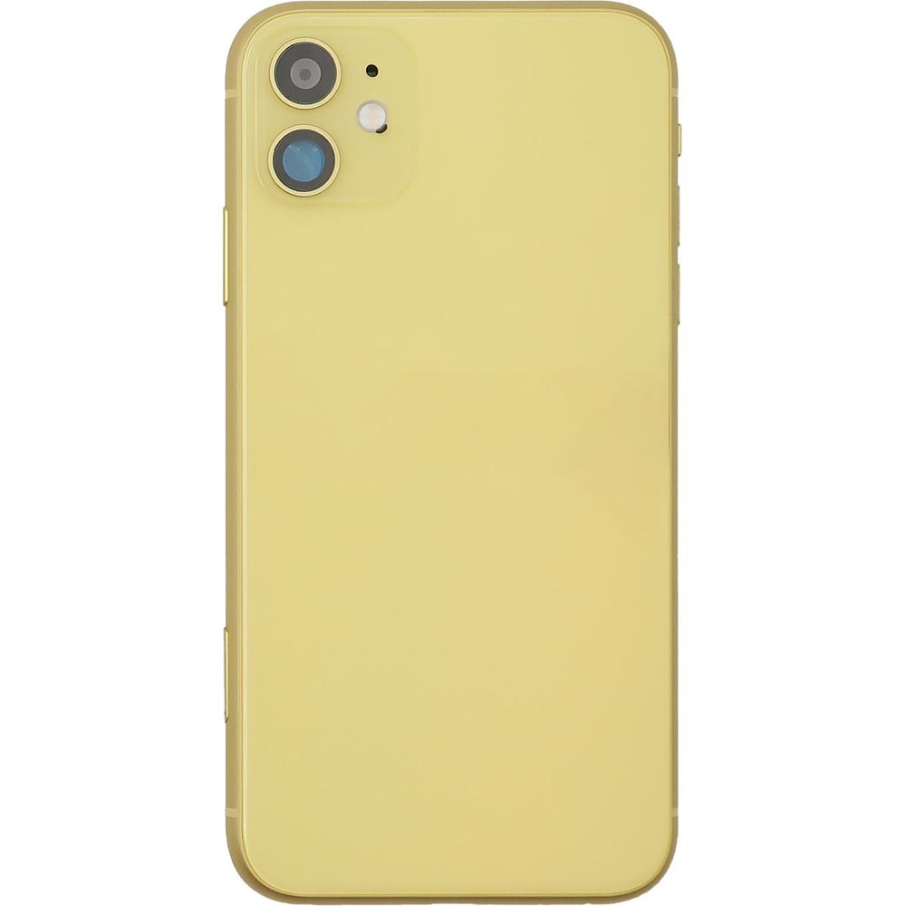 iPhone 11 Back Housing W/ Small Parts Yellow (NO WARRANTY) NO LOGO