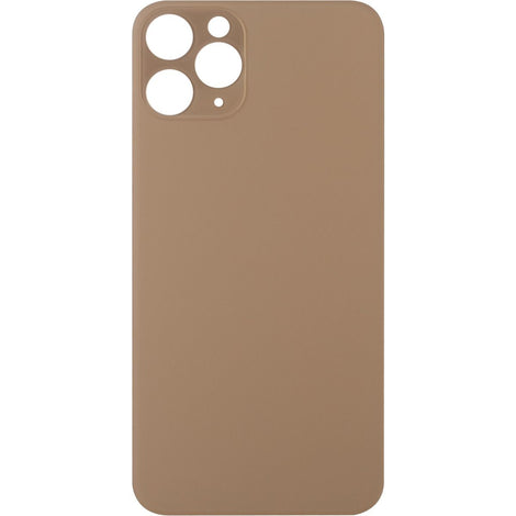 iPhone 11 Pro Back Glass Door Without Camera Lens Gold NO LOGO