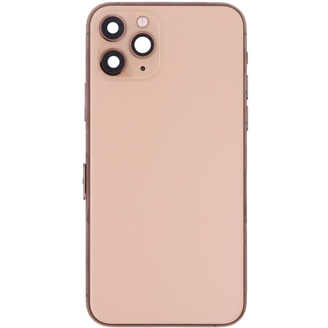 iPhone 11 Pro Back Housing W/ Small Parts Gold (NO WARRANTY) NO LOGO