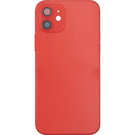 iPhone 12 Back Housing W/ Small Parts Red (OEM PULL)