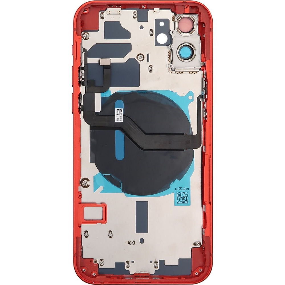 iPhone 12 Mini Back Housing W/ Small Parts Red (OEM PULL)