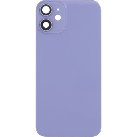 iPhone 12 Mini Back Glass Door W/ Camera Lens Purple (No Logo)