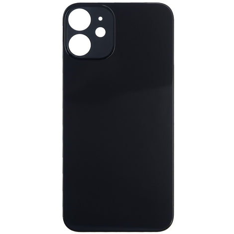 iPhone 12 Mini Back Glass Door Without Camera Lens Black NO LOGO