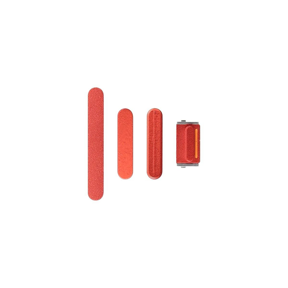 iPhone 12 Mini Side Buttons (Power / Volume / Switch) Red
