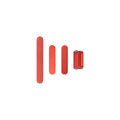 iPhone 12 Mini Side Buttons (Power / Volume / Switch) Red
