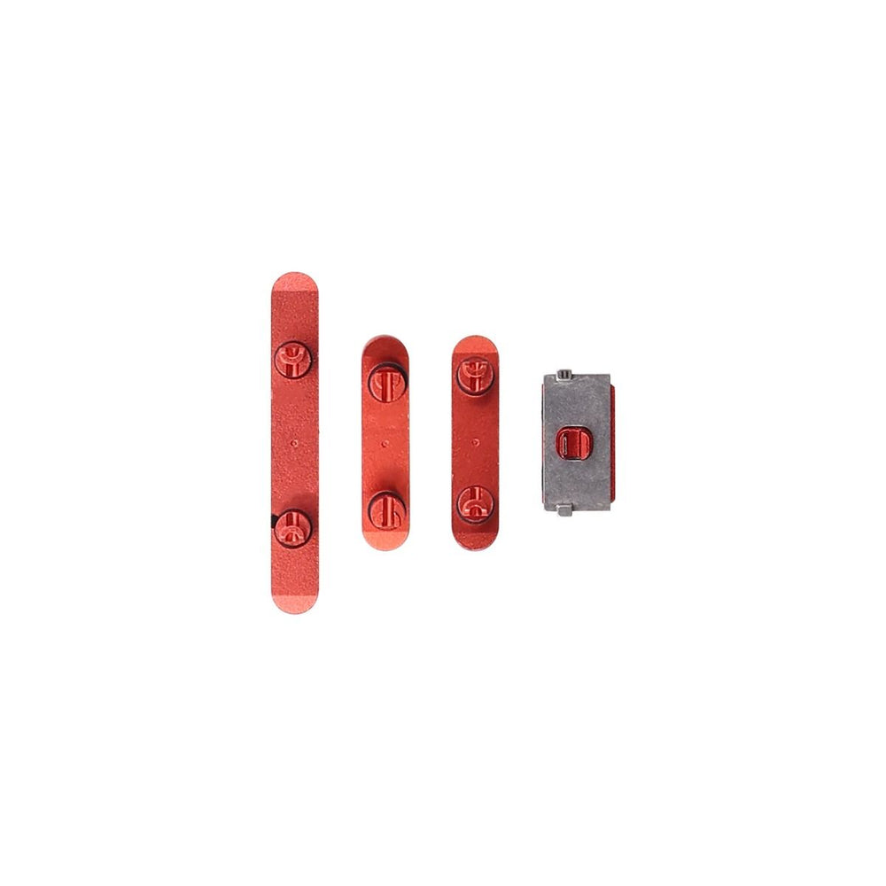 iPhone 12 Mini Side Buttons (Power / Volume / Switch) Red