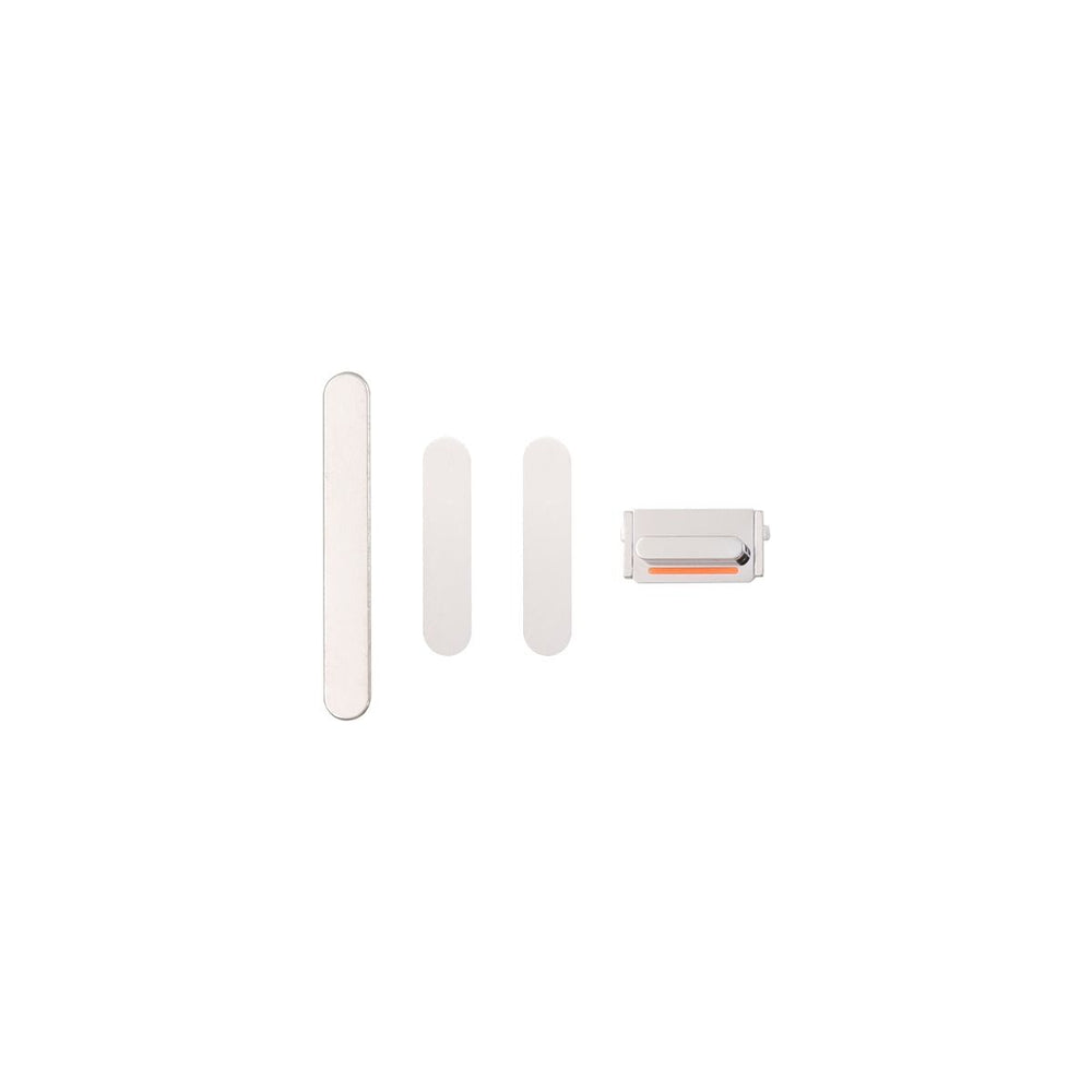 iPhone 12 Pro / 12 Pro Max Side Buttons (Power / Volume / Switch) Silver
