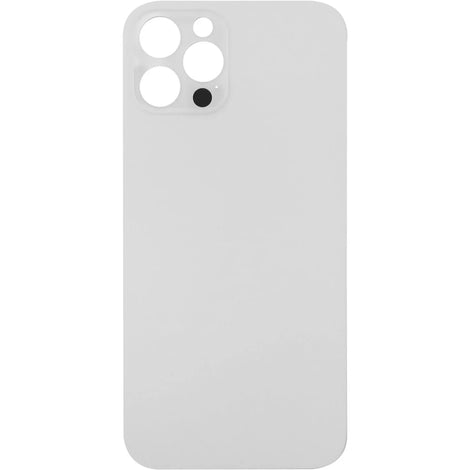iPhone 12 Pro Back Glass Door Without Camera Lens White NO LOGO